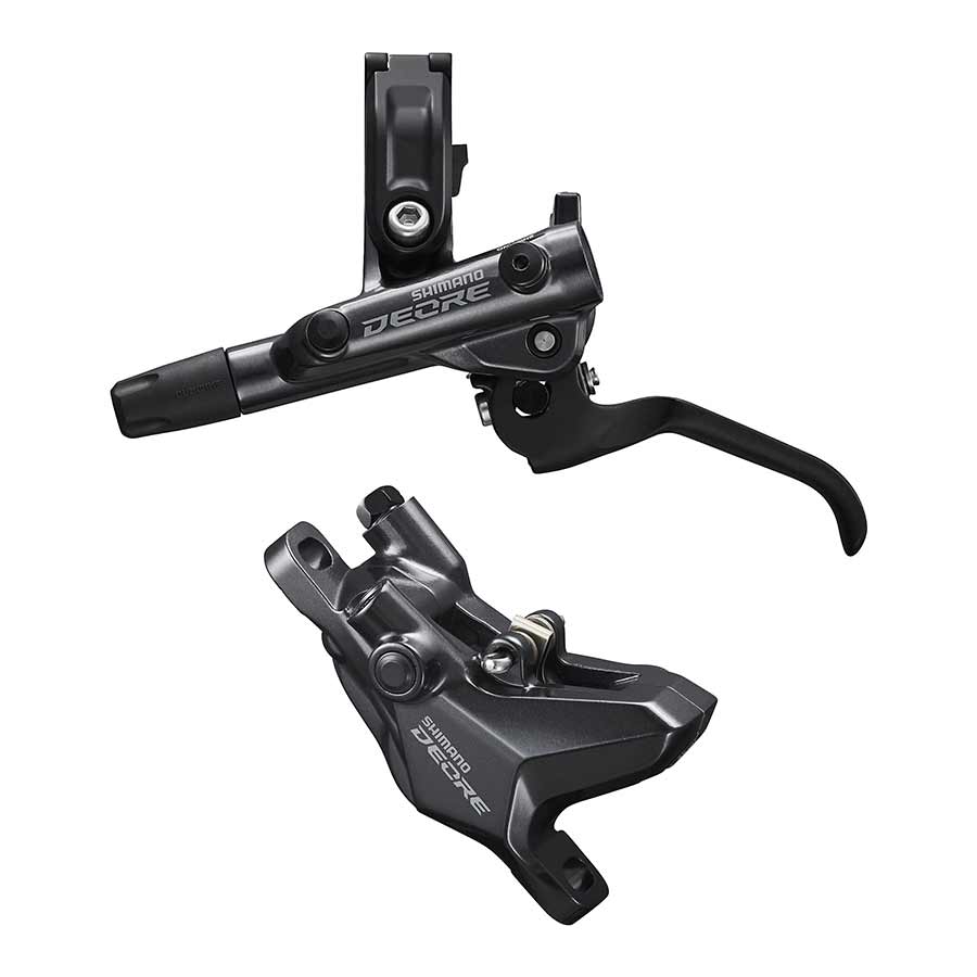 BL-M6100 / BR-M6100, MTB Hydraulic Disc Brake, Front, Post mount, Disc: Not included, Black