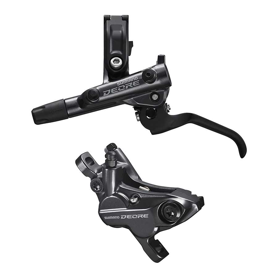 BL-M6100 / BR-M6120, MTB Hydraulic Disc Brake, Front, Post mount, Disc: Not included, Black