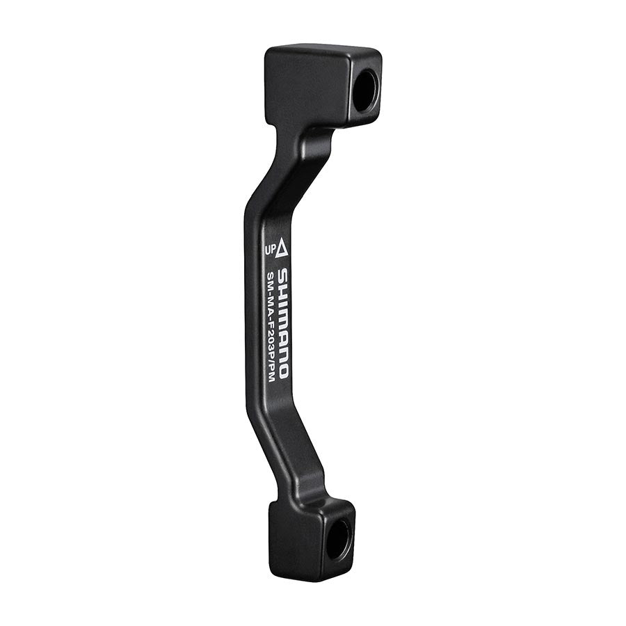 SM-MA-F203P/PM, Disc brake adapter for Post Mount caliper, Front, Post Mount fork, 203mm rotor