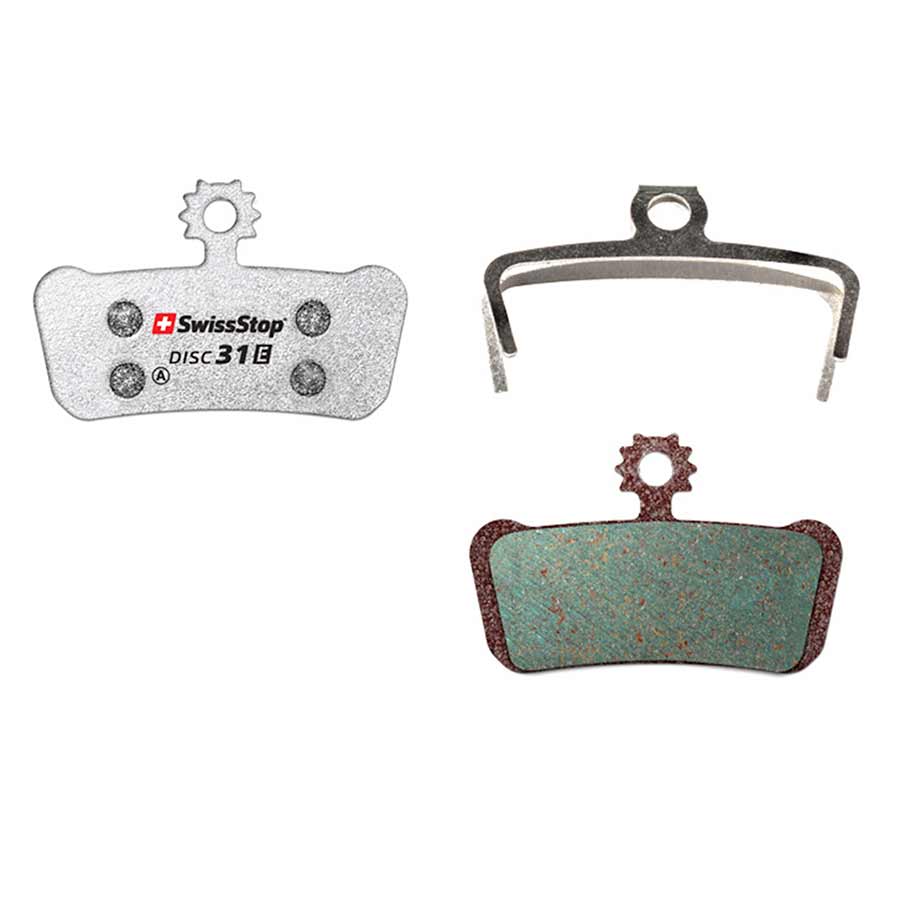 31 E, Disc brake pads, Shape: SRAM G2 Ultimate, RSC, Guide Ultimate, RSC, RS, R, T, Avid XO Trail, Elixir 9 Trail, Elixir 7 Trail, Organic, Pair