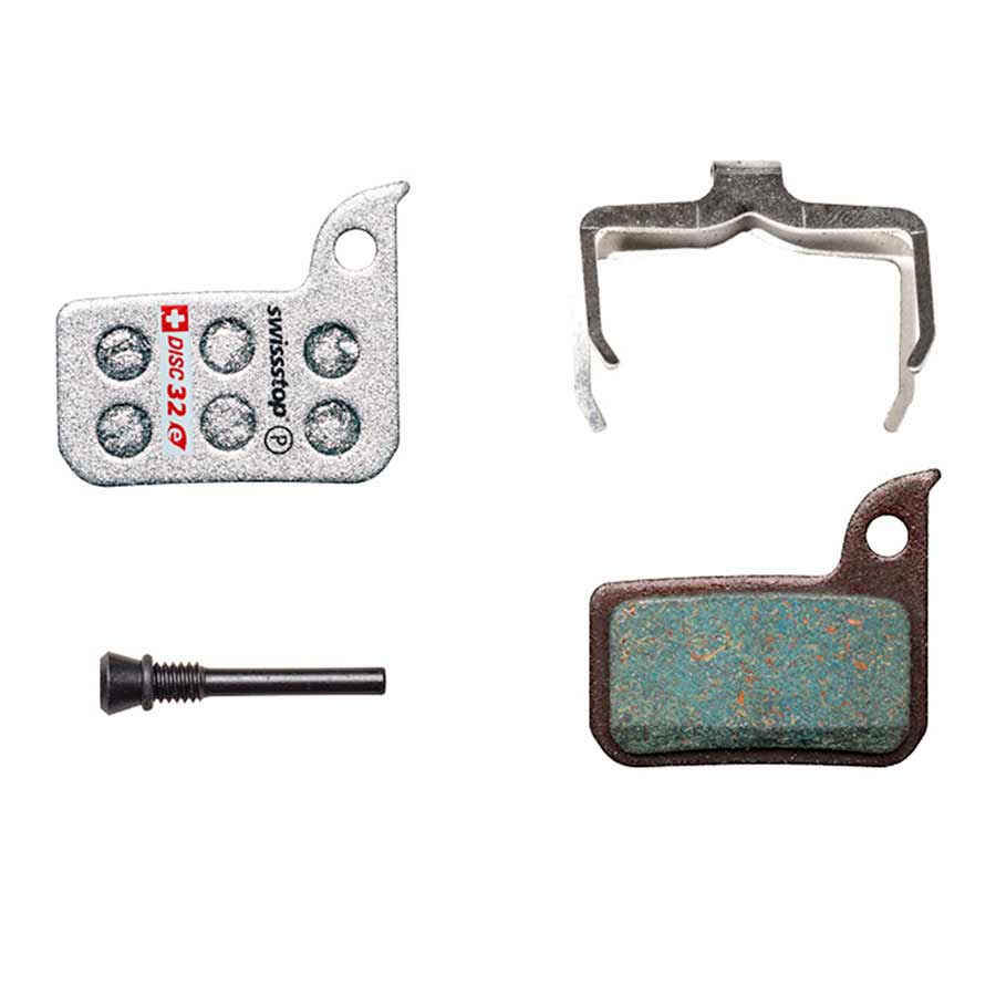 32 E, Disc brake pads, Shape: SRAM HRD, Red, eTAP AXS (Gen1) Level Ultimate/TLM