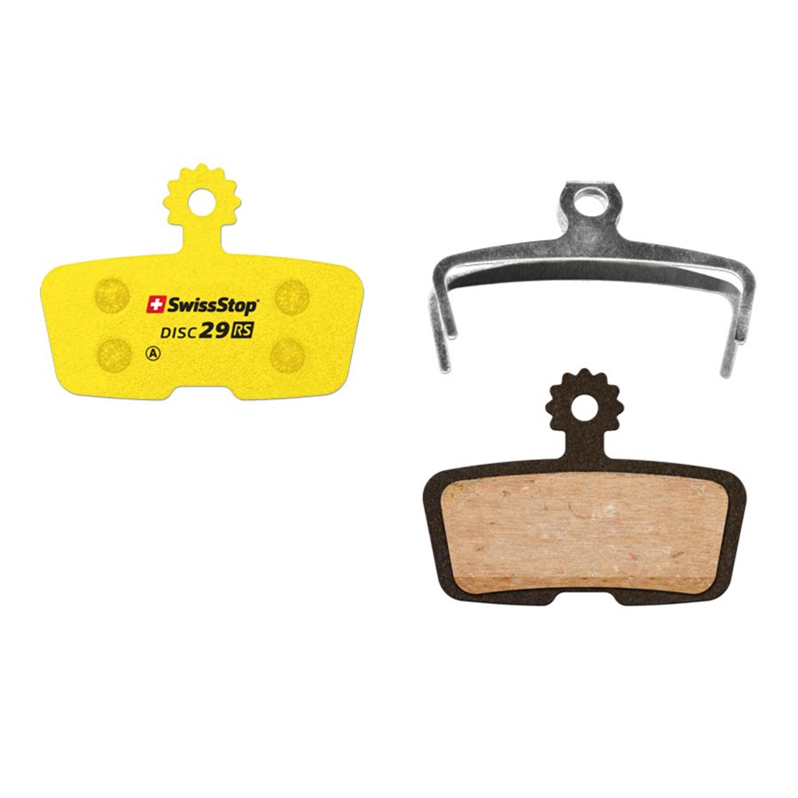 29 RS, Disc Brake Pads, Shape: SRAM Code 2011+, Organic, Pair