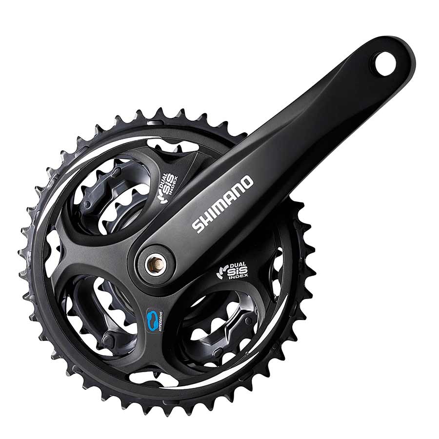 Shimano, Altus FC-M311, Pédalier, 7/8 vit, 170mm, 22/32/42D, Riveté, Carré, 50mm, Noir 350021-05