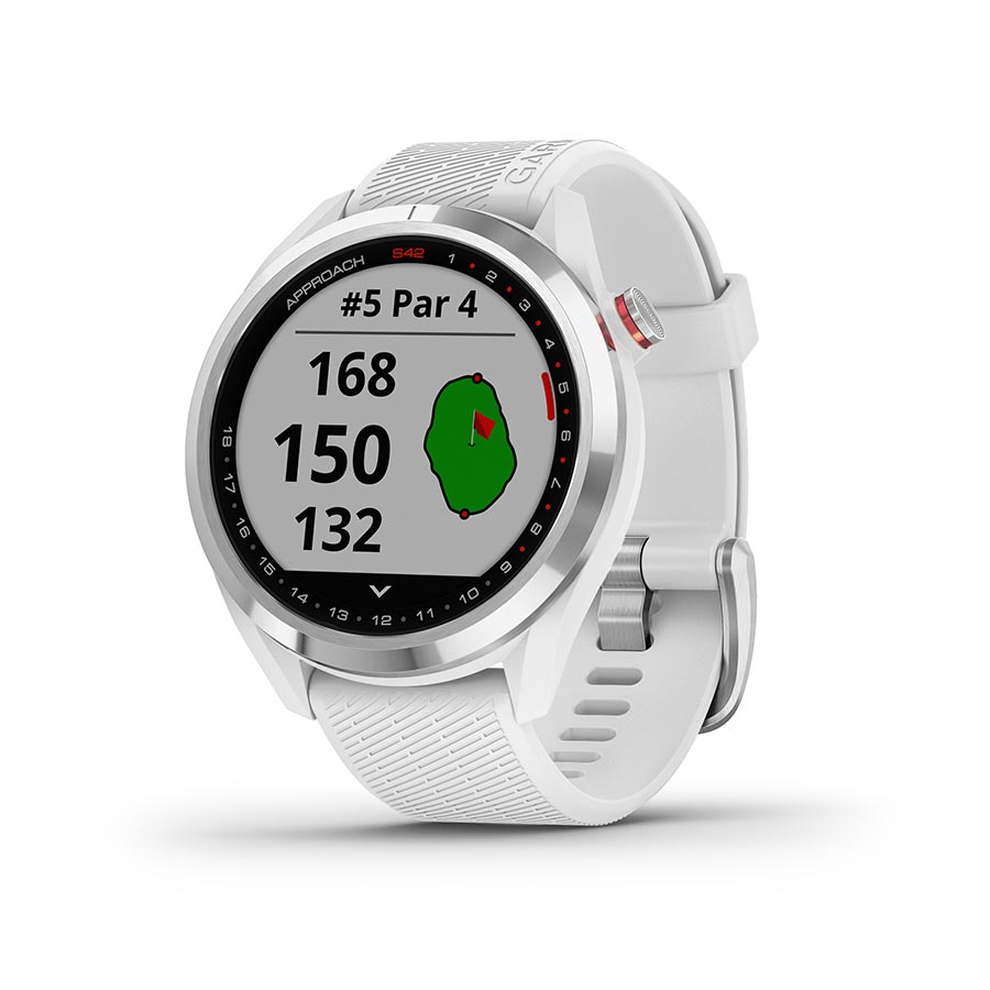 White, Wristband: White - Silicone