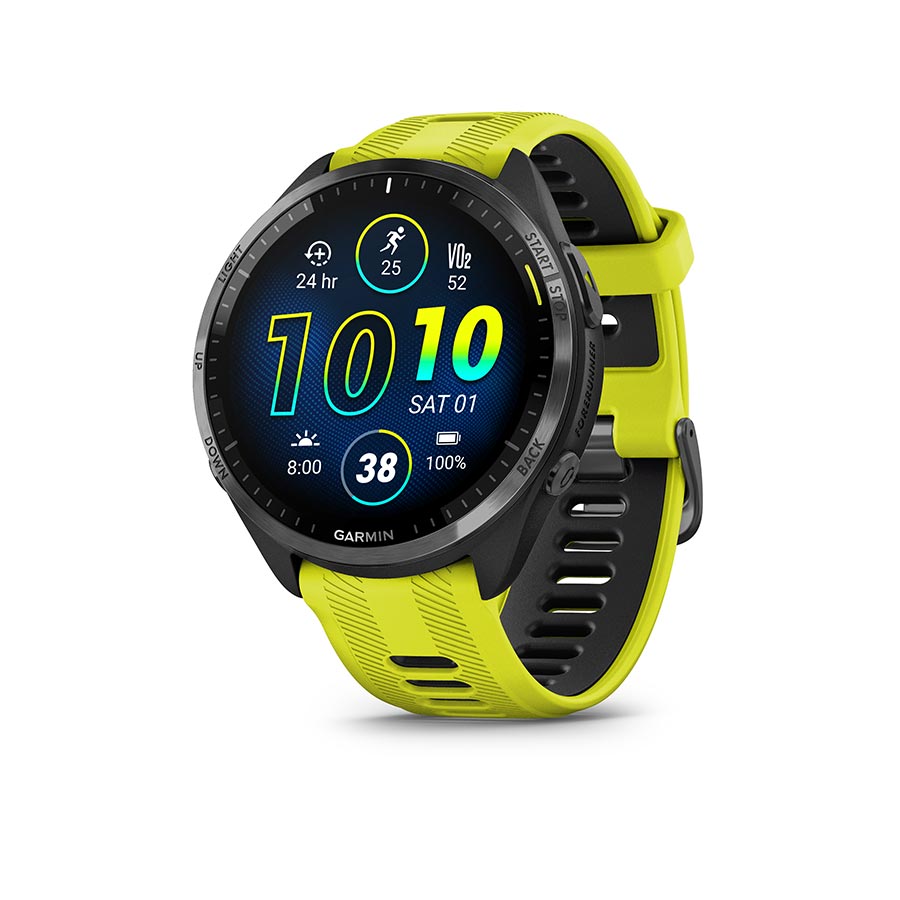 Amp Yellow, Wristband: Amp Yellow/Black - Silicone