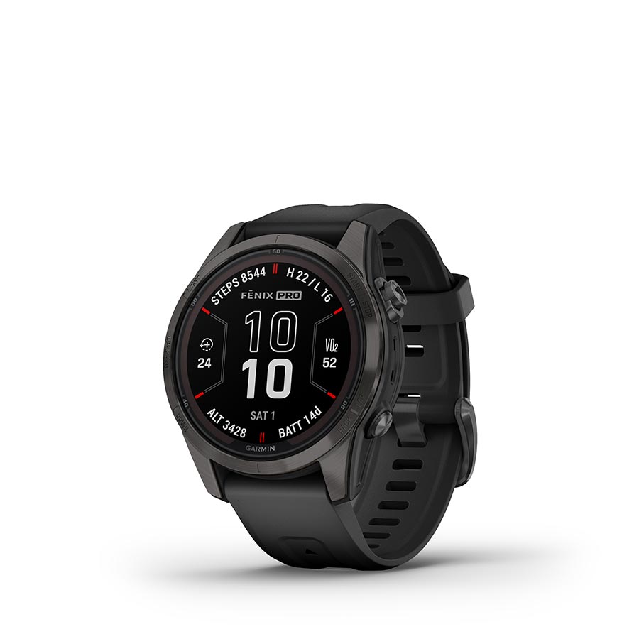 Grey, Wristband: Black - Silicone