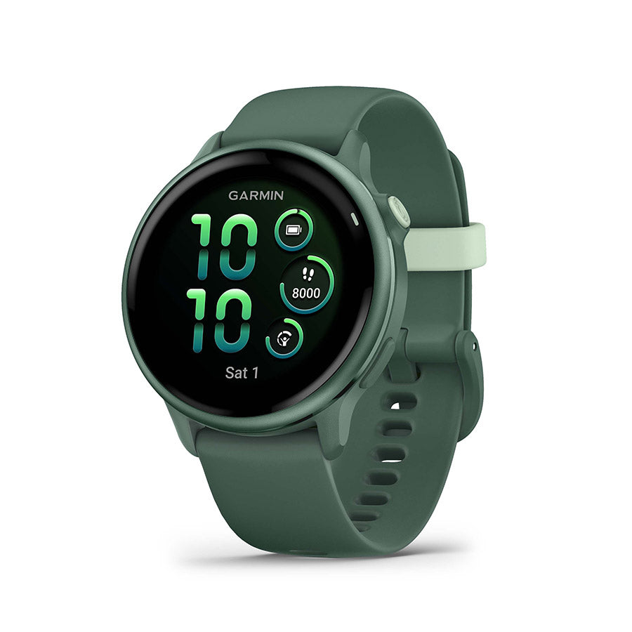Garmin, vivoactive 6, Watch, Watch Color: Slate, Wristband: Black - Silicone