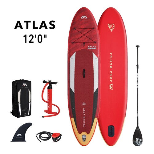 ATLAS Paddle board 12'0" (366cm) x 34" (86cm) x 6" (15cm)