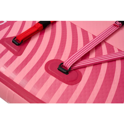 Coral 10'2'' Aqua Marina Coral Planche à pagaie gonflable All-Around Advanced, 3.1m/12cm, avec pagaie et laisse de sécurité