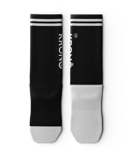 KRONO bas ligné NOIR - Grandeur M/G