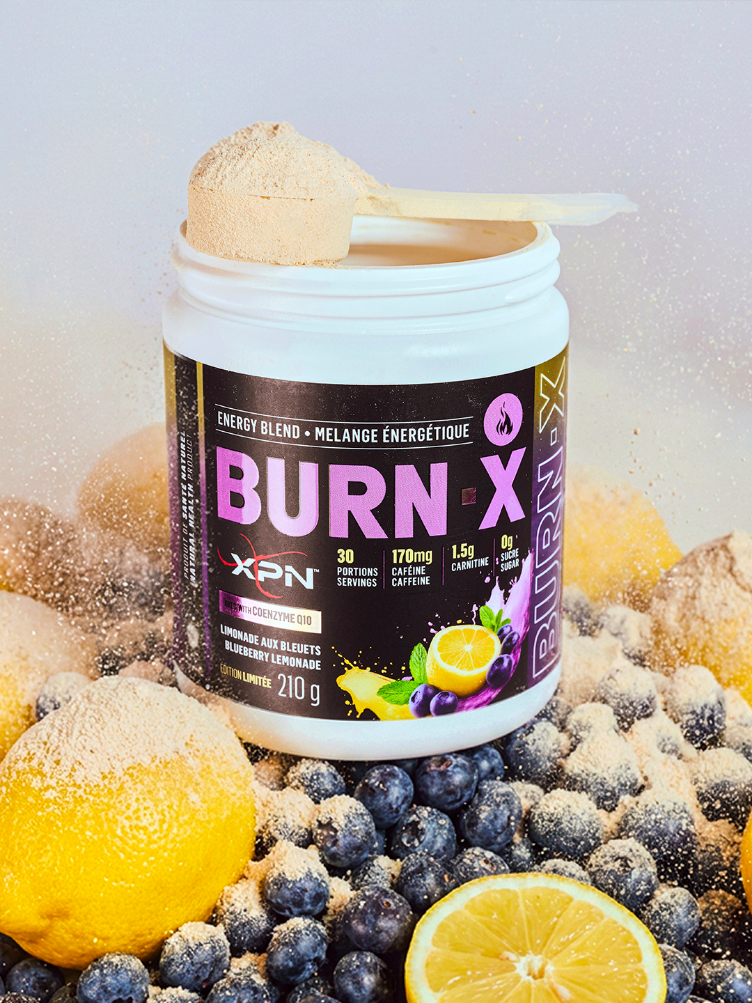 XPN BURN-X LIMONADE BLEUETS 210GR