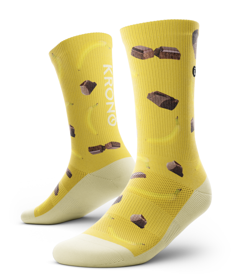 KRONO bas banane foncé JAUNE - Grandeur P/M