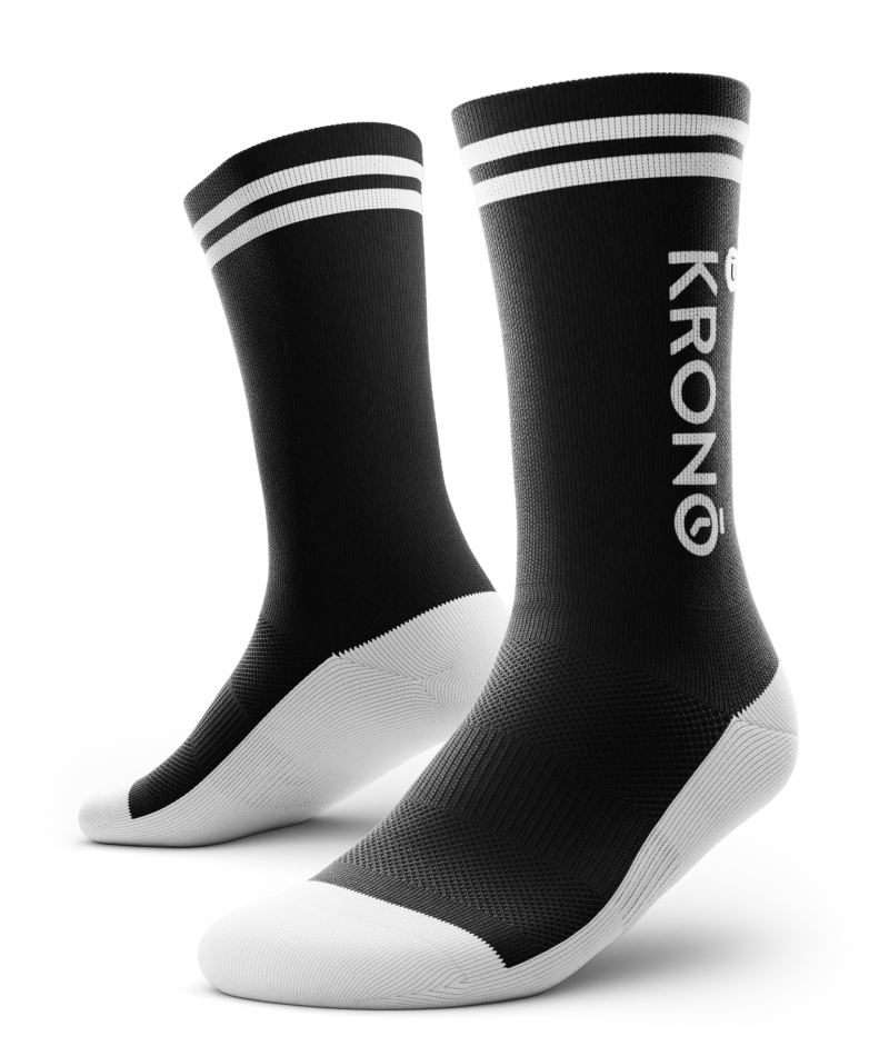 KRONO bas ligné NOIR - Grandeur M/G