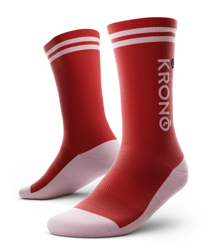 KRONO bas ligné ROUGE - Grandeur P/M