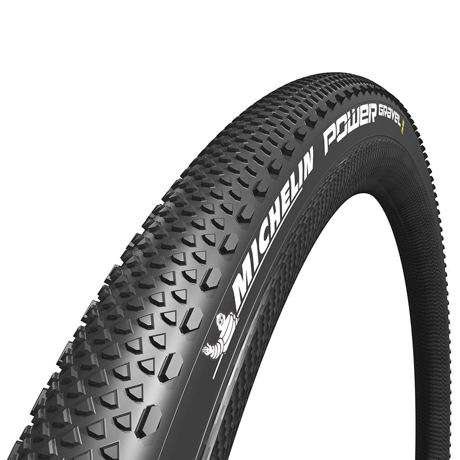 Michelin, Power Gravel, Tire, 700x47C, Folding, Tubeless Ready, X-Miles, Bead2Bead Protek, 3x120TPI, Black