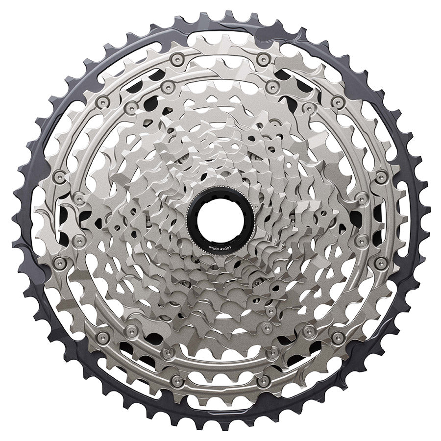 Shimano, Deore CS-M7200, Cassette, Chrome/Black, Speed: 12, 10-51T, MicroSpline, ICSM7200051 120741-01