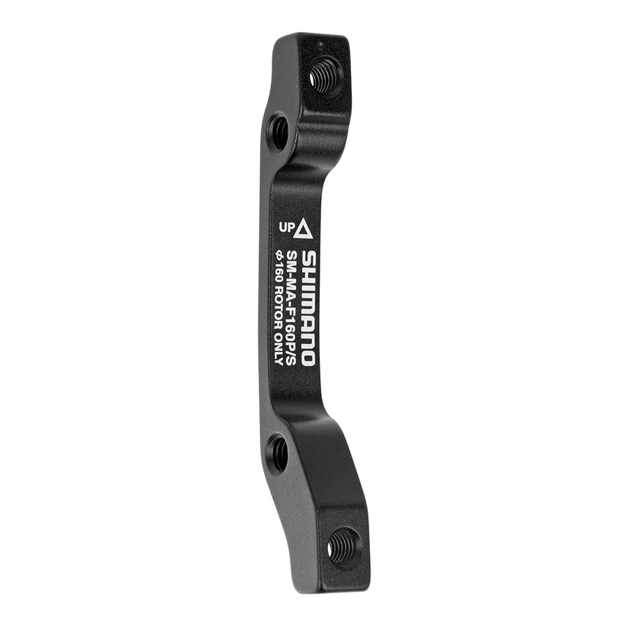 SM-MA-F160P/S, Disc brake adapter for Post Mount caliper, Front, ISO fork, 160mm rotor
