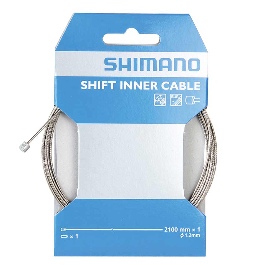 Shift cable, Stainless, 1.2x2100mm, Unit