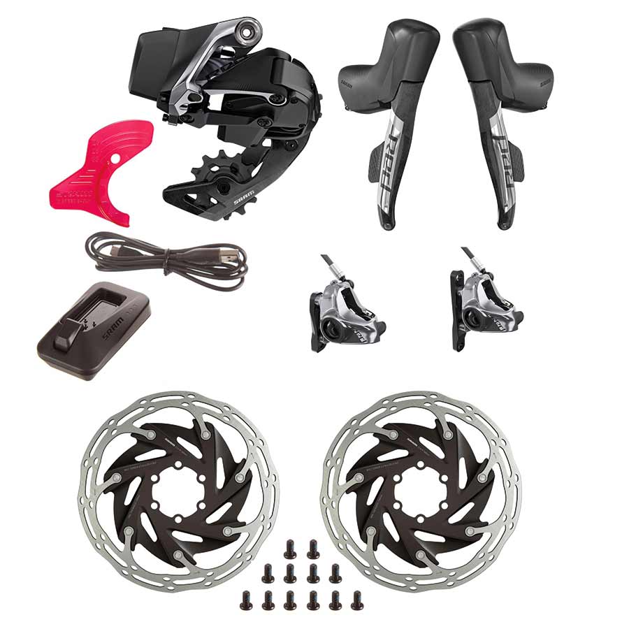 1x, Hydraulic Disc, Flat Mount 2 piece, Kit