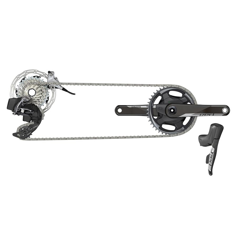 1x, Hydraulic Disc, Flat Mount, Center Lock, Kit