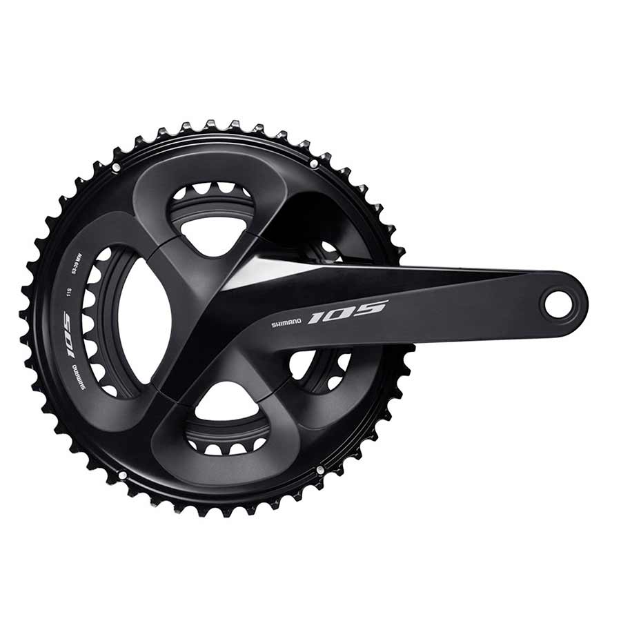 34/50, Hollowtech II, 172.5mm, Black, Road Disc
