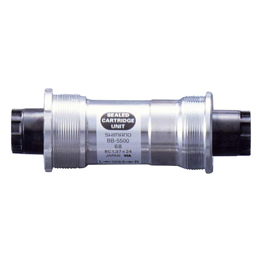 EBB5500B18, BB-5500, Octalink, BB Shell: 68mm, Axle: 118.5mm, Steel, Silver