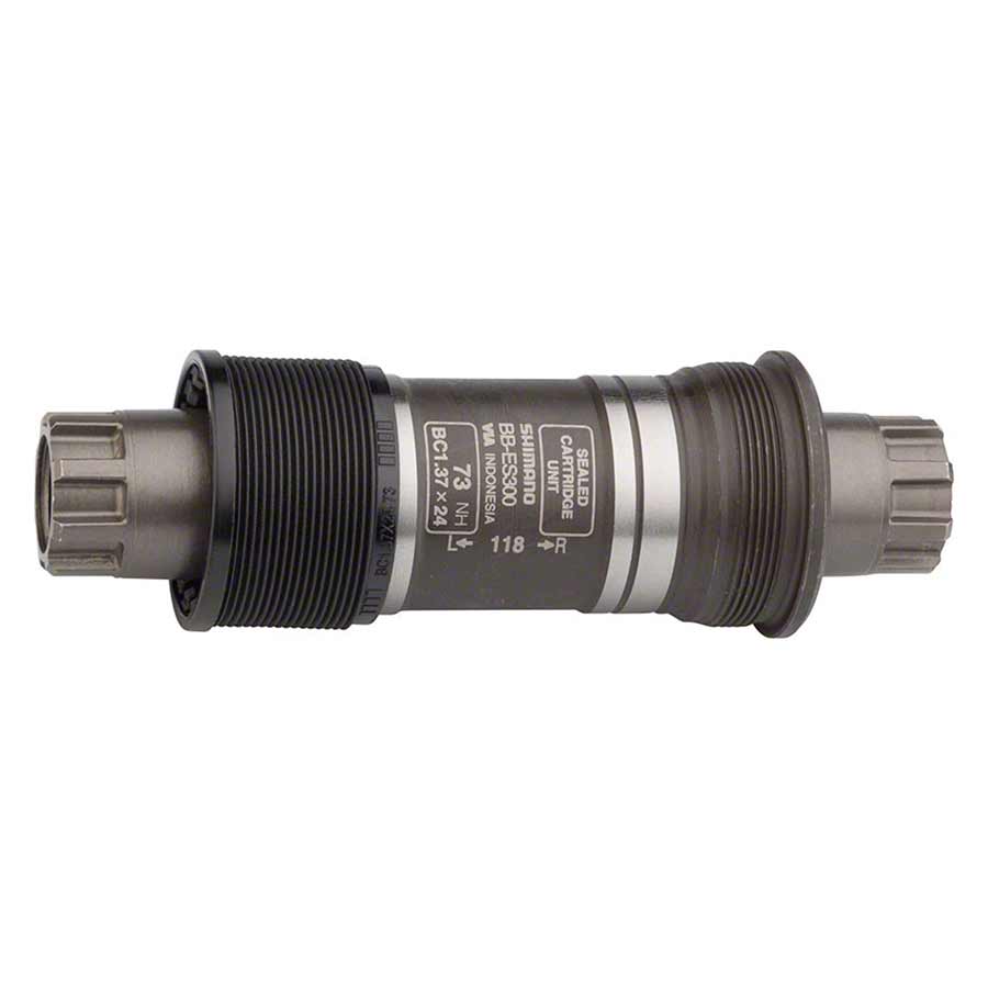 BB-ES300, Octalink, BB Shell: 68mm, Axle: 113mm, Steel, Silver, EBBES300B13