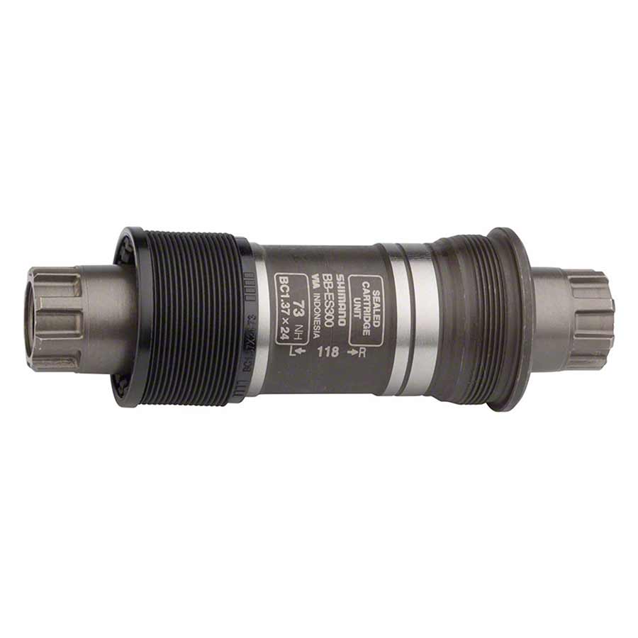 BB-ES300, Octalink, BB Shell: 68mm, Axle: 118mm, Steel, Silver, EBBES300B18