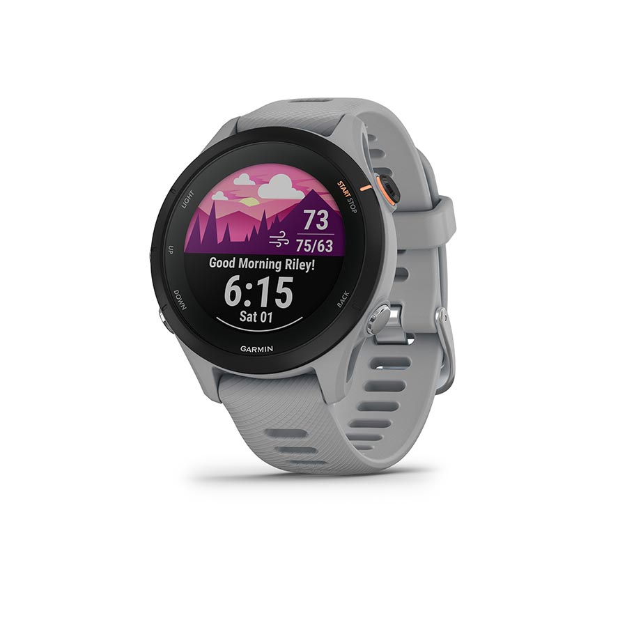 Powder Grey, Wristband: Powder Grey - Silicone