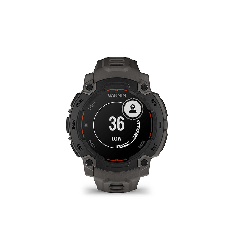 Garmin, Instinct E 45mm, Watch, Watch Color: Electric Lime, Wristband: Electric Lime - Silicone
