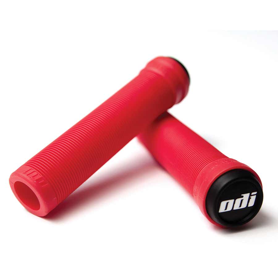 Flangeless, Grips, 135mm, Red