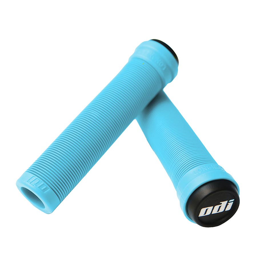 (Flangeless), Grips, 135mm, Aqua Blue