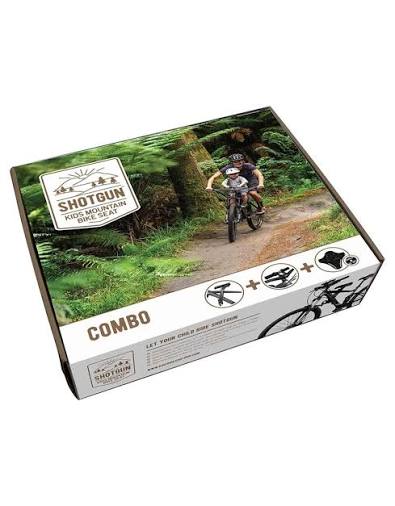 Shotgun, Siège MTB pour enfants, Sur cadre