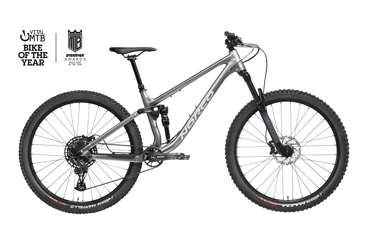 Norco FLUID FS 3 G29  GRIS/ARGENT